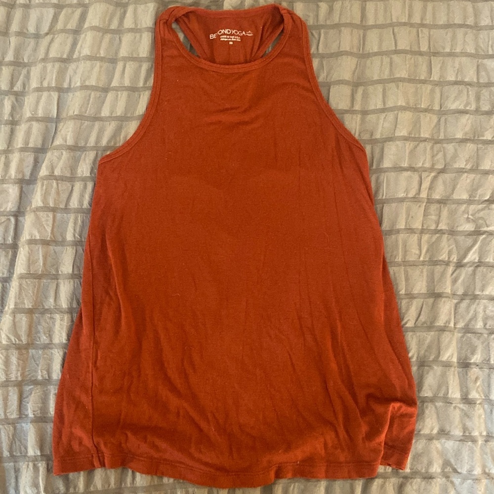 Beyond Yoga tank with open back, sz XS